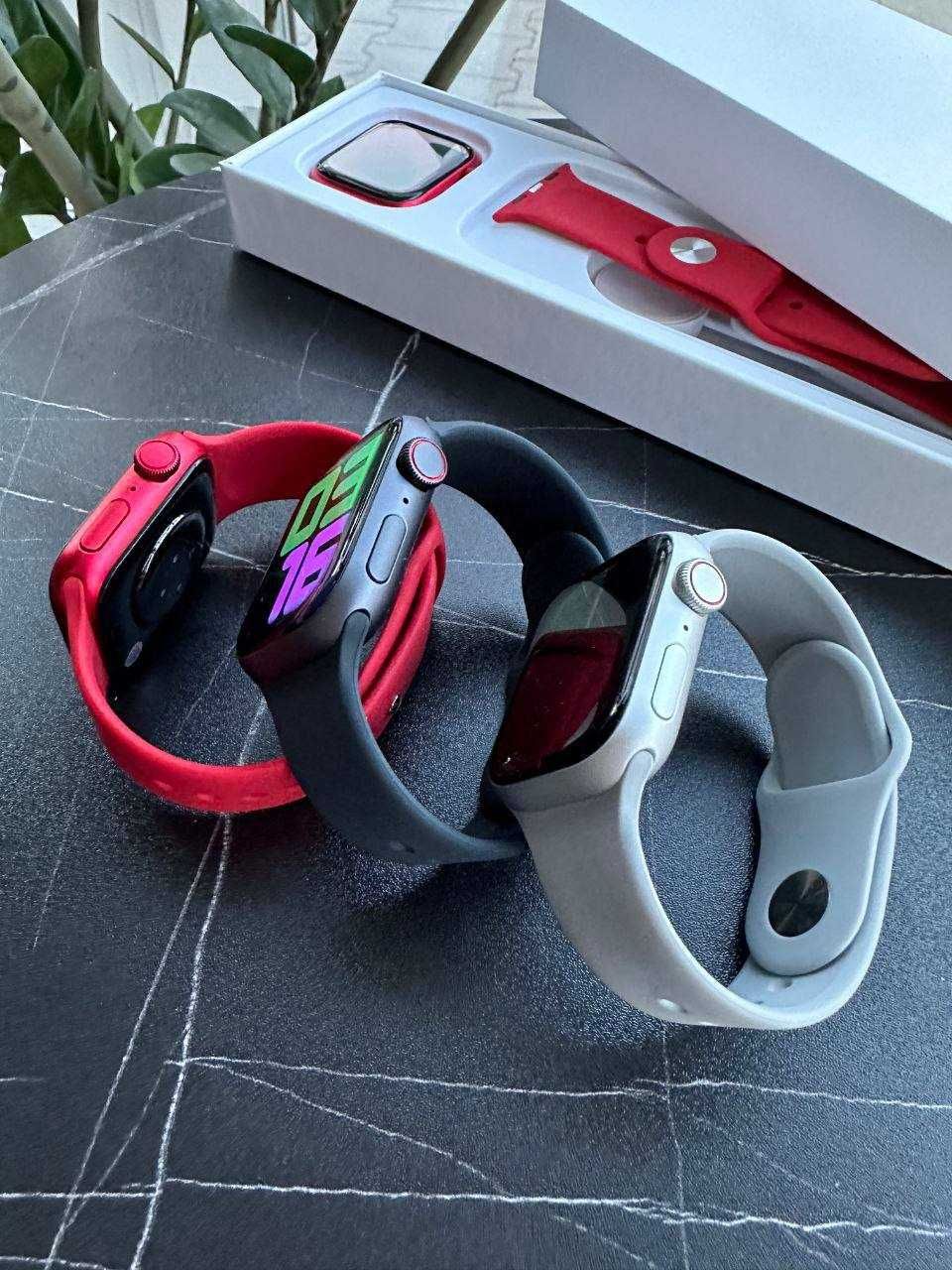 AMOLED 100%‼️ Смарт годинник Apple Watch 9 серії на 41 мм • МАГАЗИН