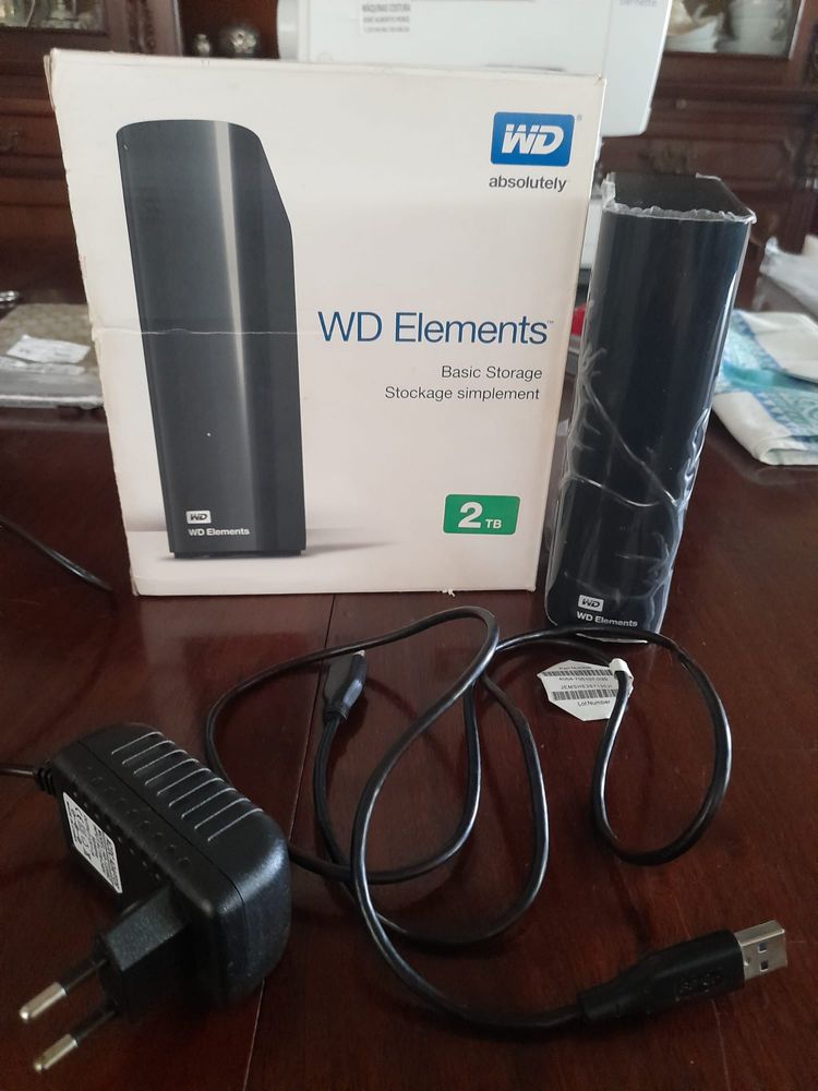 Wd elements 2tb - disco externo