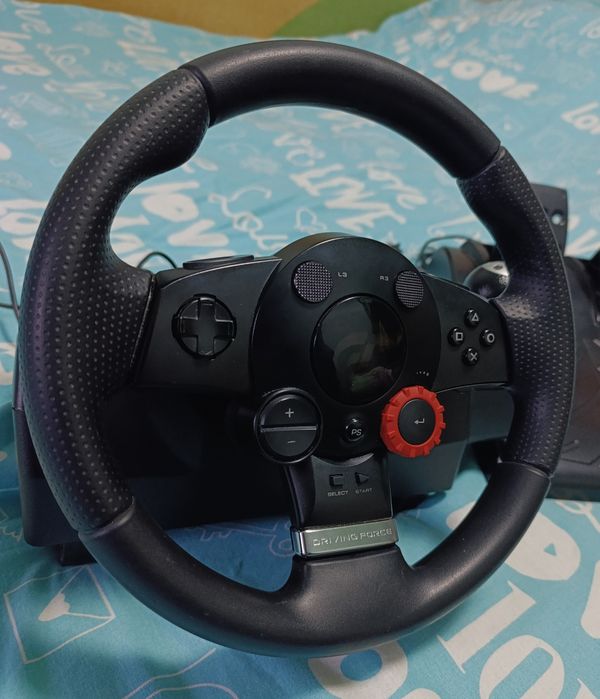 Игровой руль Logitech Driving Force GT 900⁰ с педалями и бп