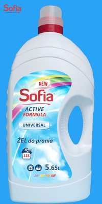 Sofia 5.65L Żel do prania Active Formula 113 prań Color Universal