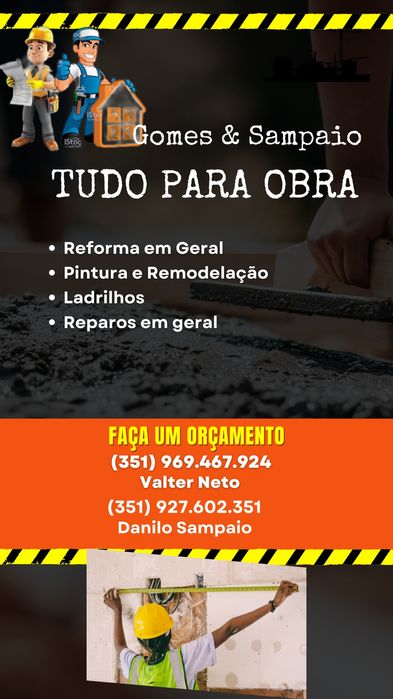 Tudo para obras Oeiras