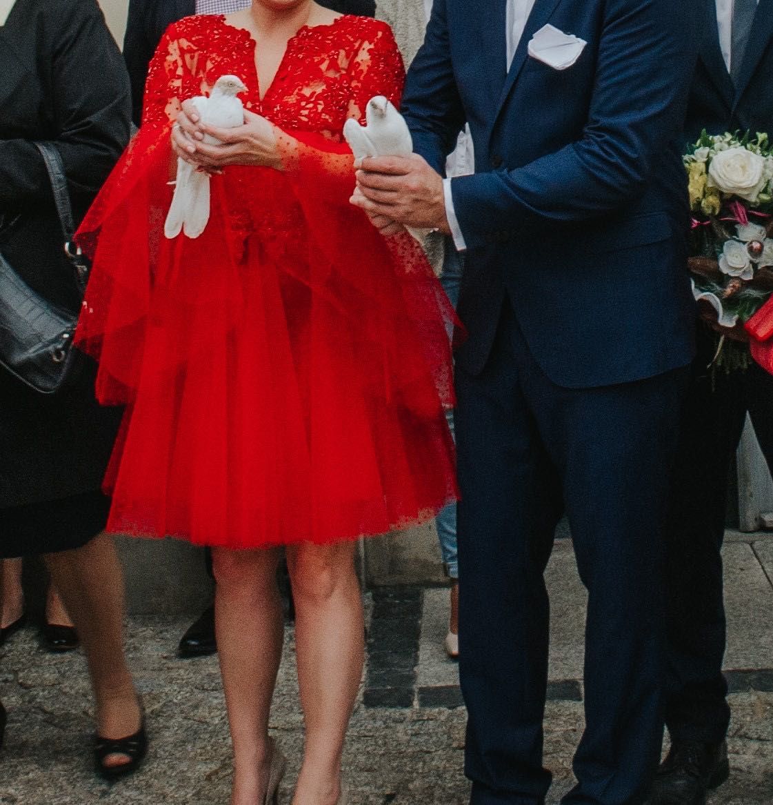 Zjawiskowa sukienka projektu Pani Elwiry Horosz