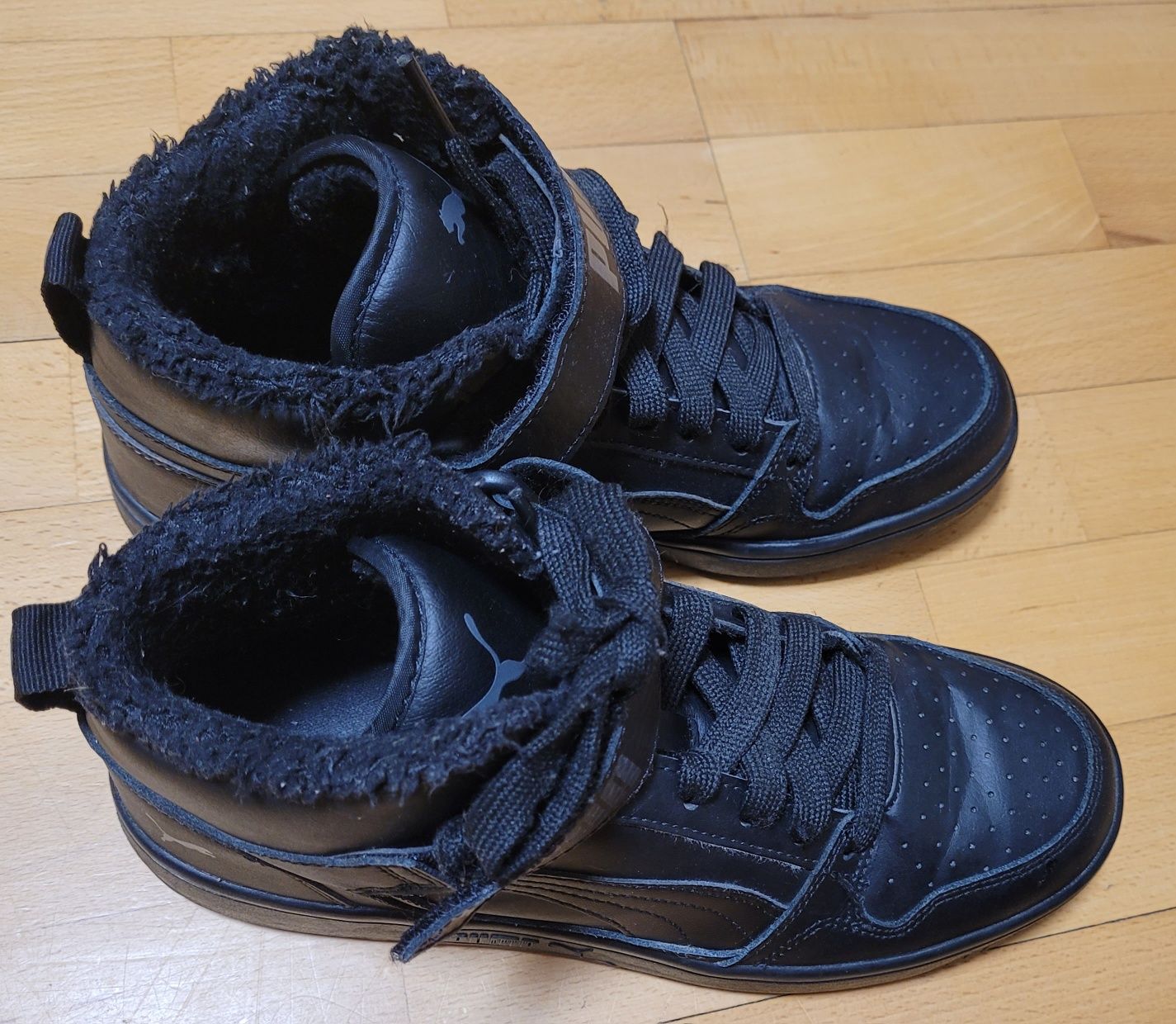 Ocieplane buty sportowe Puma, 40, skórzane