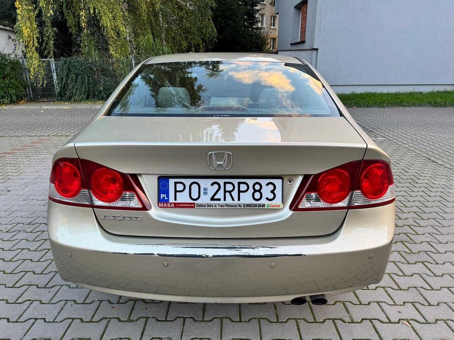 Honda Civic sedan VIII 1.8 140KM 2008 Polski Salon, niski przebieg