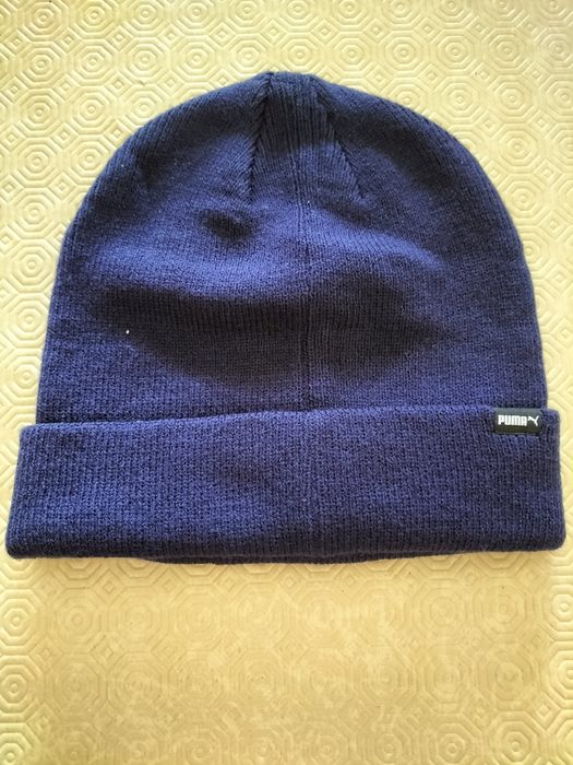 Gorro Puma azul/cinzento  adulto