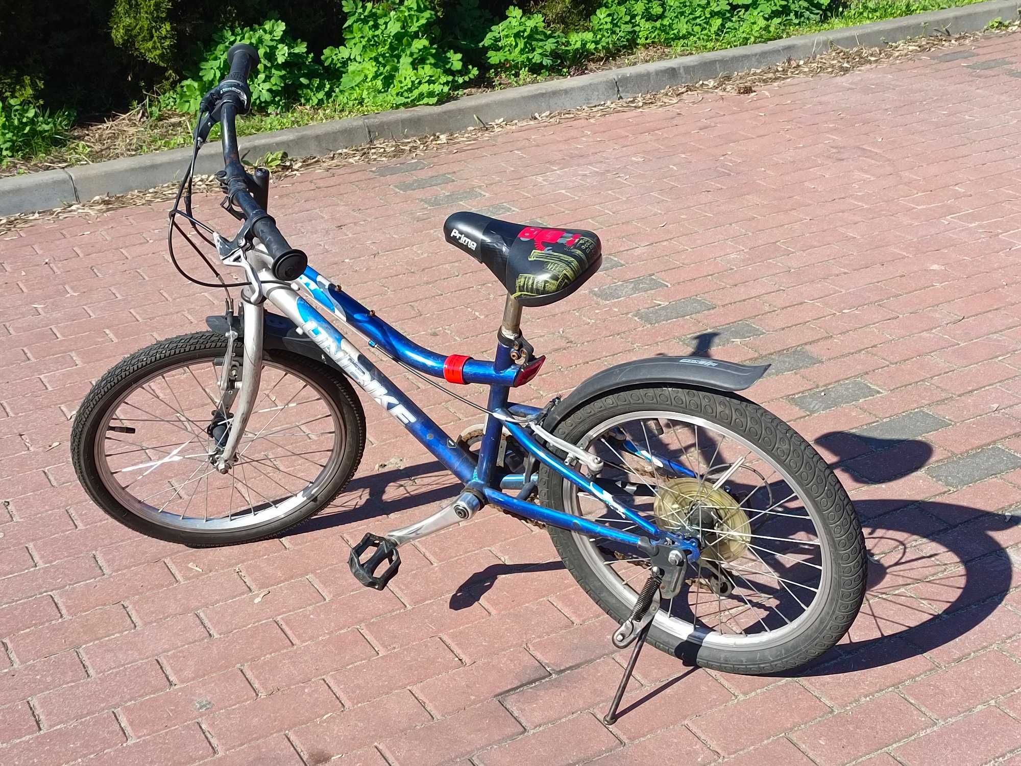 rower dziecięcy Unibike Pilot, koła 20", nowe opony i dętki, używany