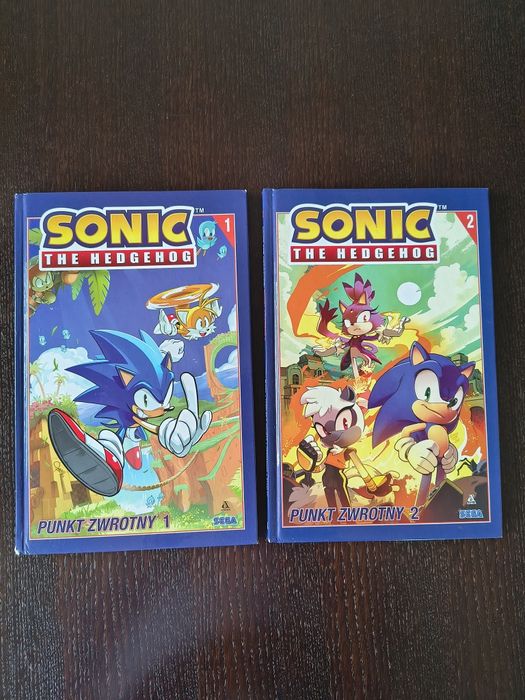 Sonic hedgehog, punkt zwrotny 1 i 2, komiks