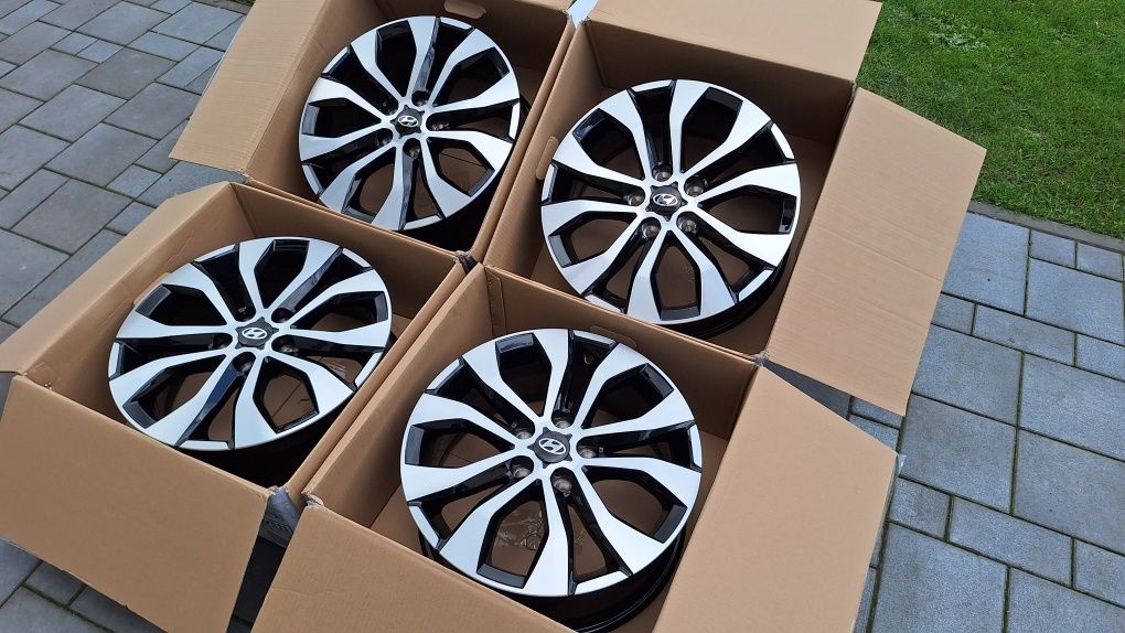 Nowe Alufelgi 5x114,3 R17 Hyundai Tucson i30 ix35 i40 Kia Sportage