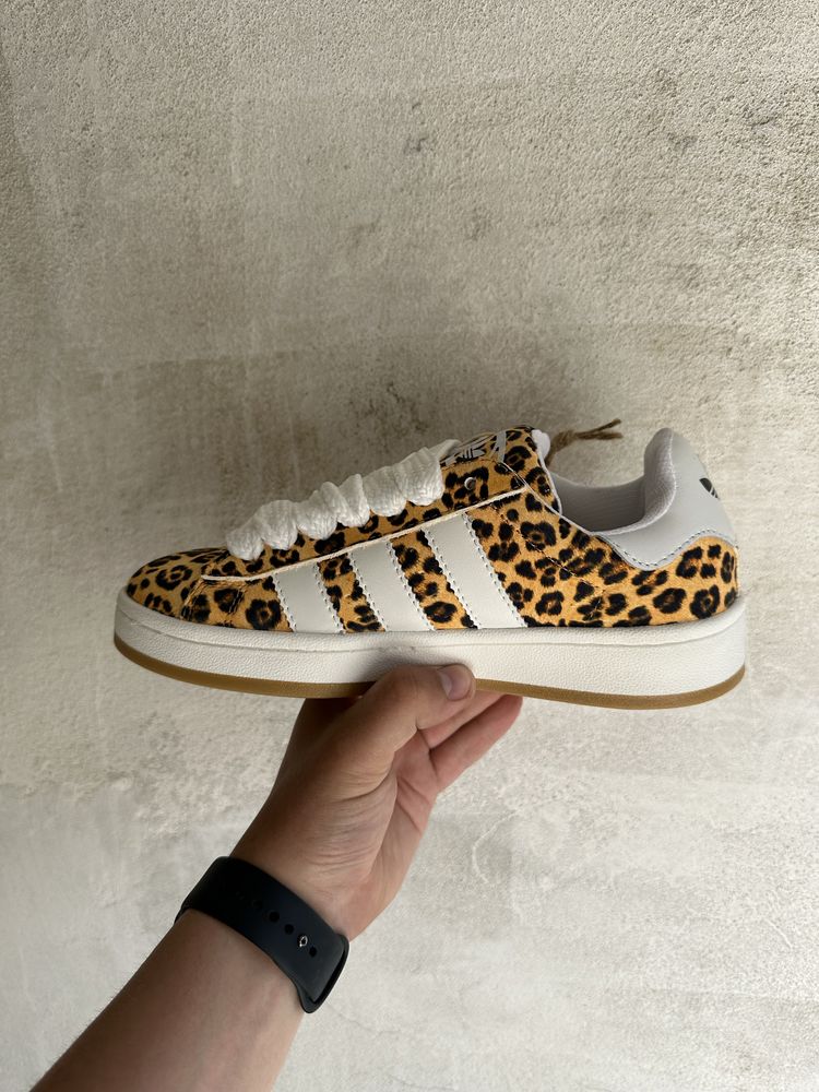 Кросівки Adidas Campus White Leopard