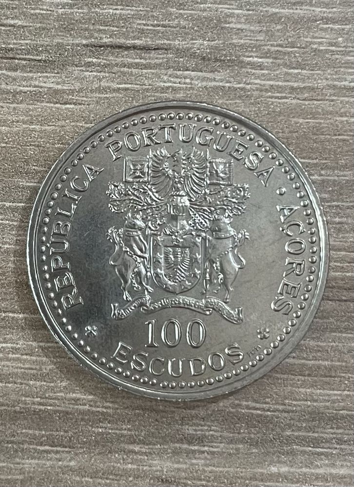 100 Escudos 1986 Aniversário da Autonomia Regional