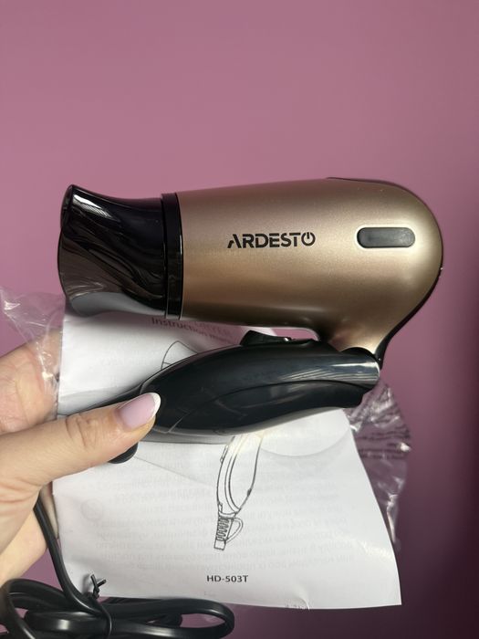 Фен ardesto новий, hd-503T, дорожній, 1200 W