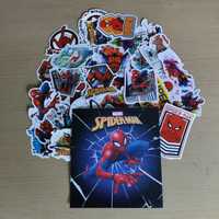 50 Autocolantes Spider Man