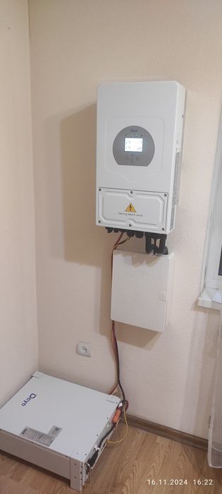 Резервне живлення, монтаж інвертора зарядної станції