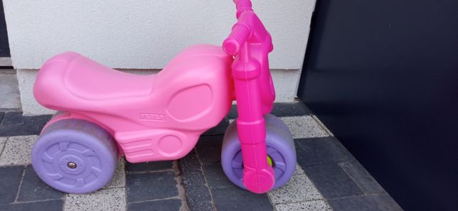 Motorek biegowy różowy