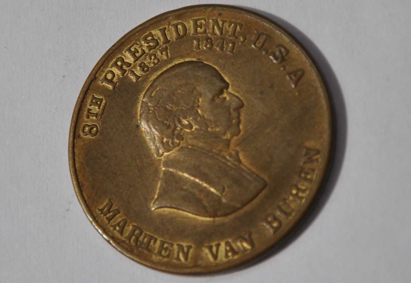 USA, Medal -8 prezydent , Marten van Buren