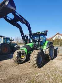 Ciągnik Deutz fahr agrotron K120 z turem