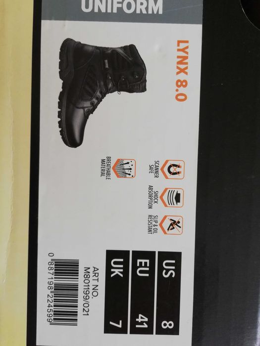 botas táticas magnum lynx 8.0