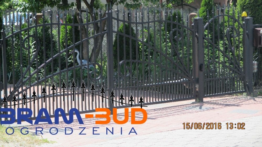 bramy kute ogrodzenia balustrady automatyka bram