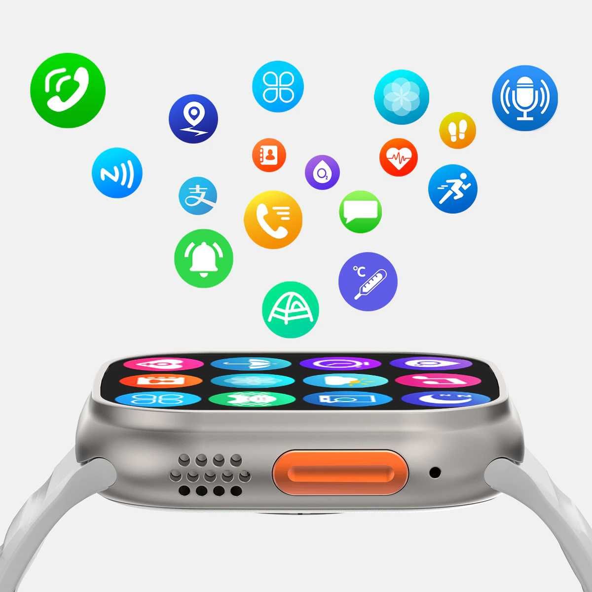 Smartwatch Aço - O Relógio Inteligente de Última Geração!