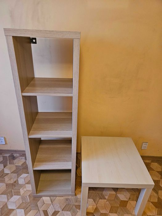 Regał i stolik lack
