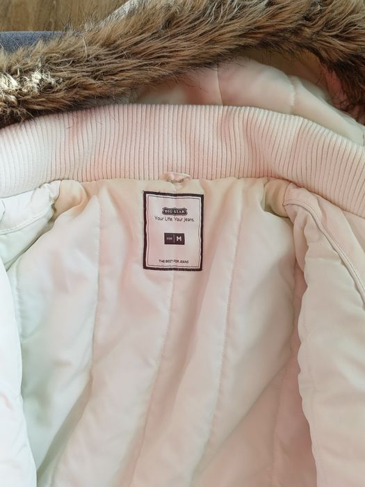 Kurtka zimowa biała