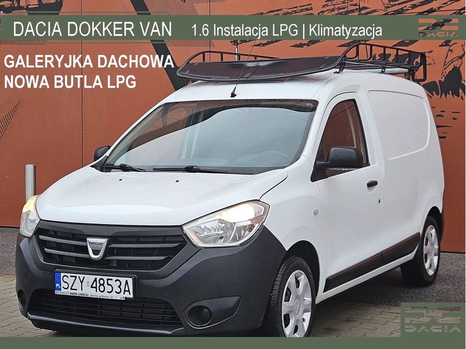 Dacia Dokker  1.6 LPG Klima VAT-1 VAT23% | Doinwestowany