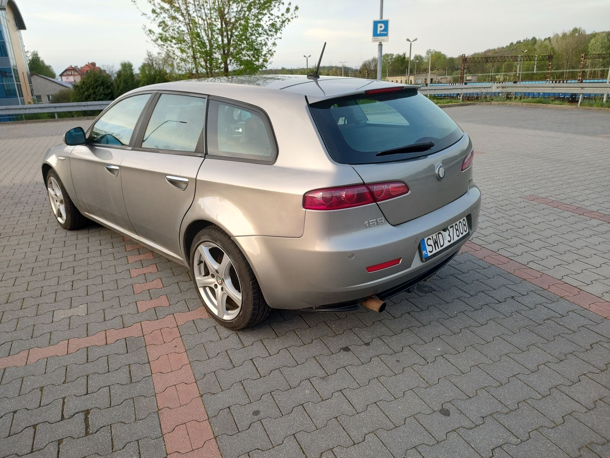 Alfa Romeo 159 2.0 JTDm 170km czerwona skóra  navi rej jazdy kamera c