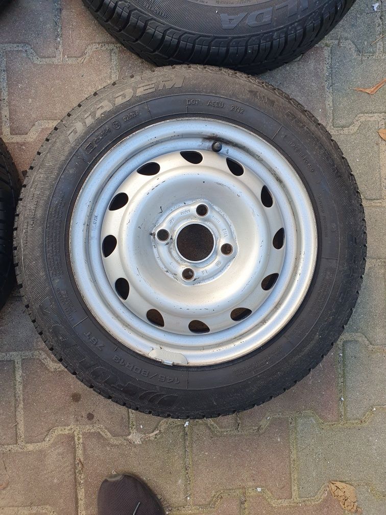 Oryginalne Felgi Stalowe 13" Opel 4x100 Et49+ 145.80.13  7mm