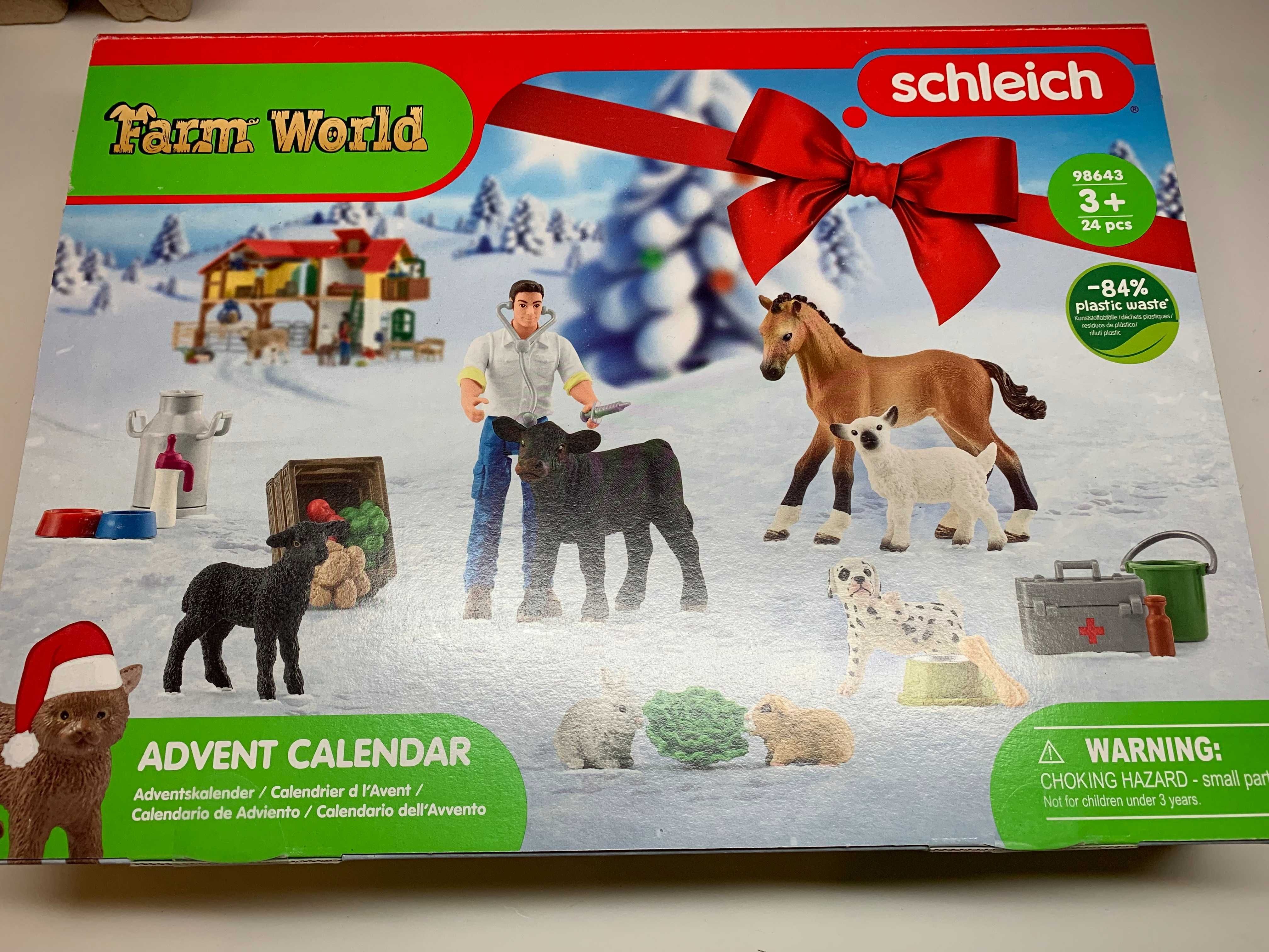 Schleich 98643 Kalendarz adwentowy Farm World 2022