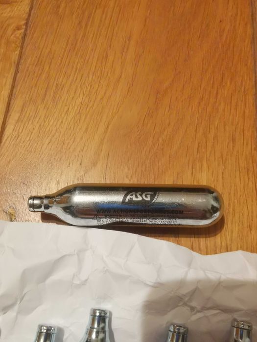 Wkłady co2 12g 19 sztuk