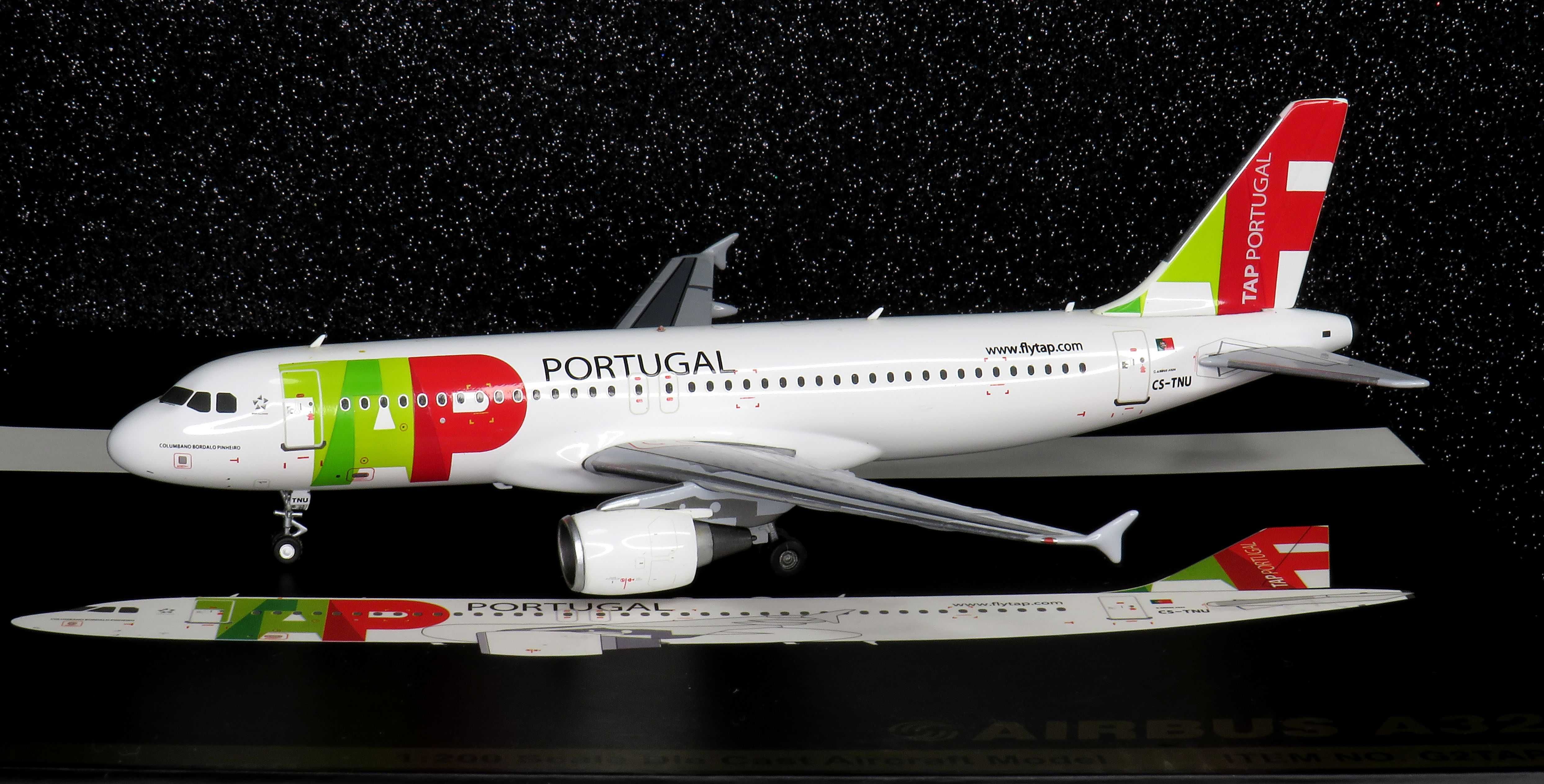 TAP Air Portugal Airbus A320-214 CS-TNU Columbano Bordalo Pinheiro