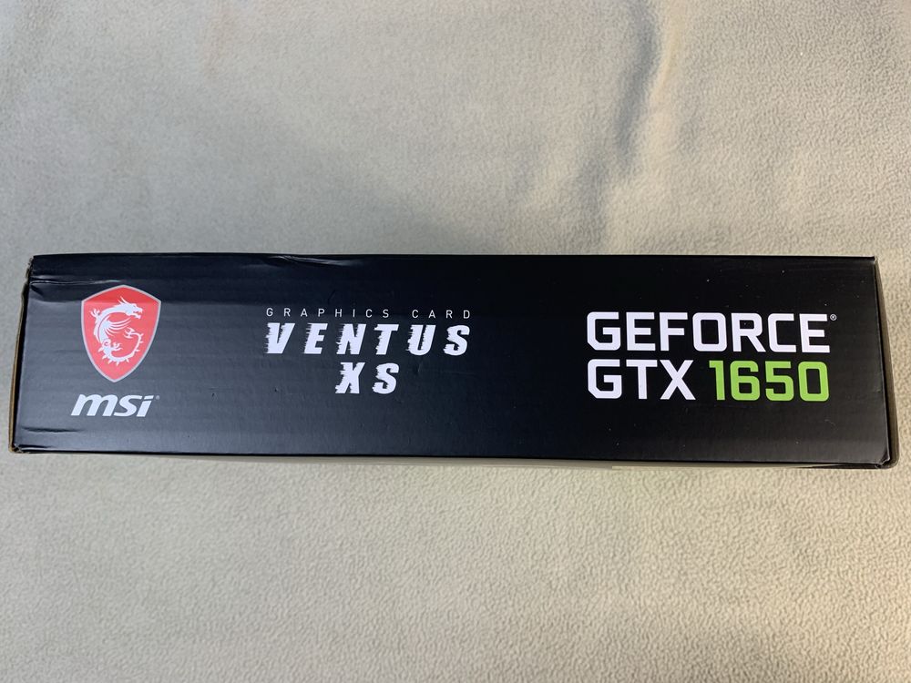 Відео карта MSI GeForce  GTX 1650 4GB DDR6 Ventus XS OCV3