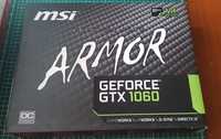 Вiдеокарта MSI PCI-Ex GeForce GTX 1060 Armor 3GB GDDR5