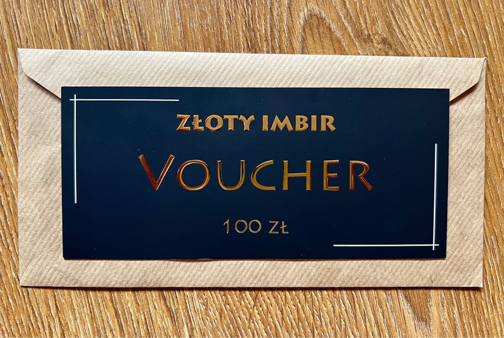 Voucher na 100 zł do restauracji ZŁOTY IMBIR Łódź