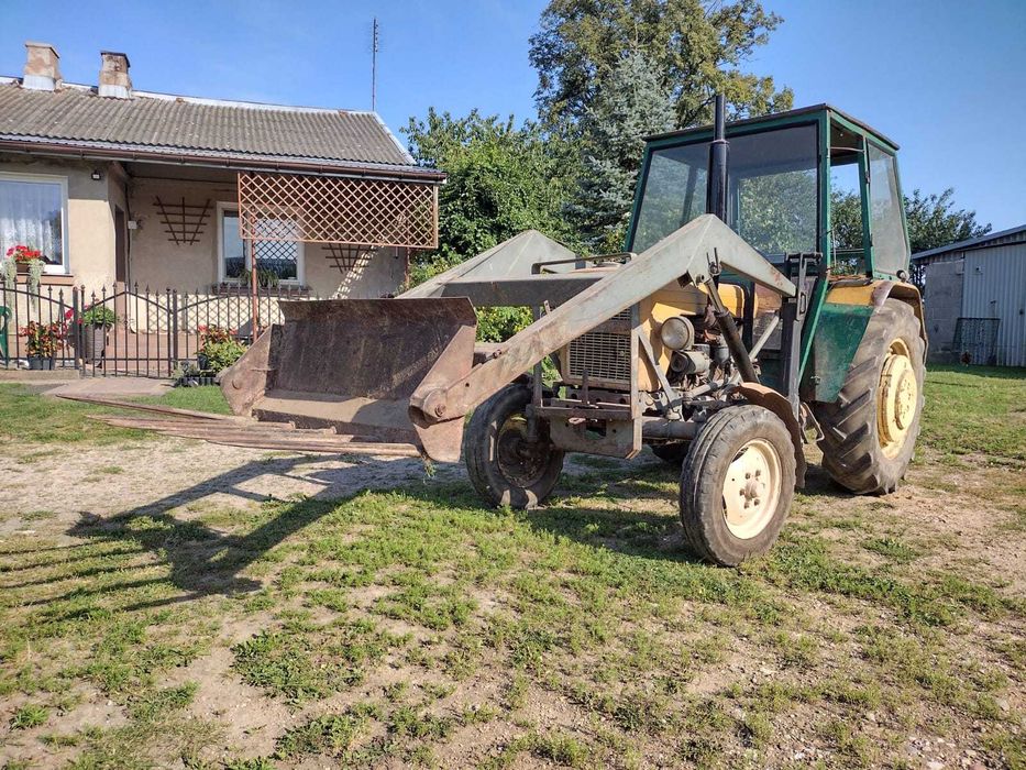 Ursus c-330 z turem widły i łyżka