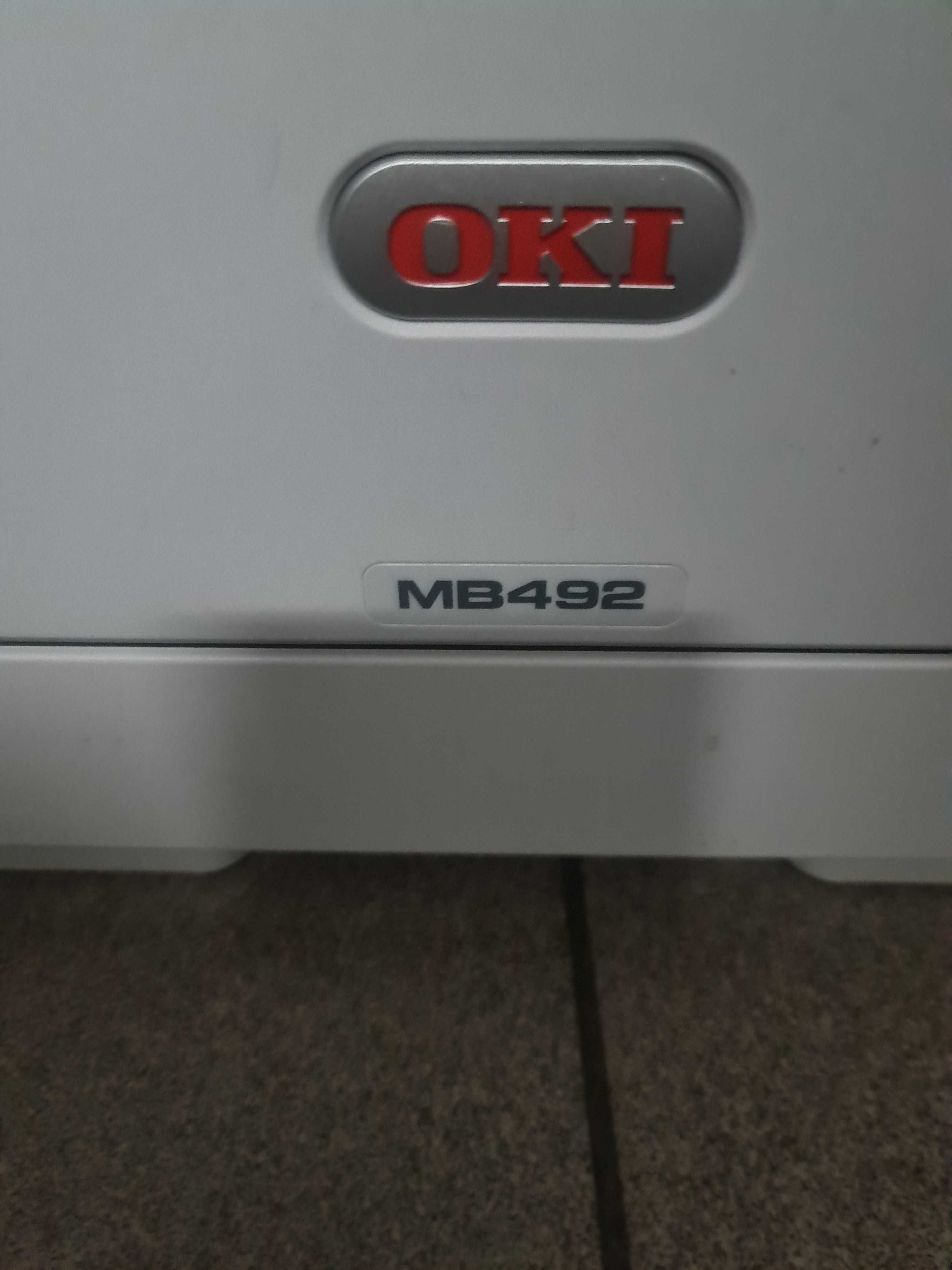 kserokopiarka, drukarka, skaner, OKI MB492