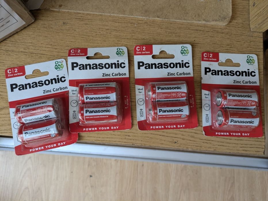 Bateria cynkowo-węglowa Panasonic LR69 8 szt.