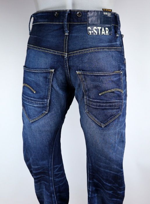 G-Star Raw Arc 3d Loose Tapered spodnie jeansy W30 L32 pas 2 x 40,5