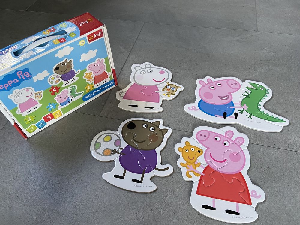 Świnka Peppa moja pierwsze puzzle 2+