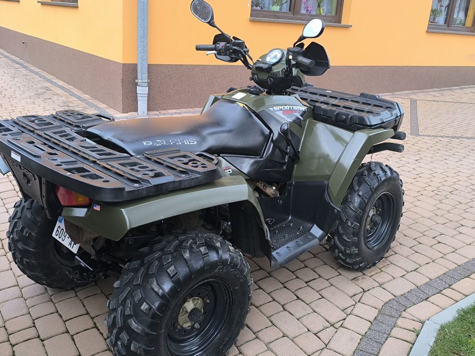 Yamaha grizzly Polaris Sportsman homologacja