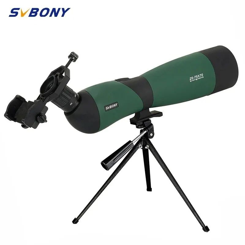 SVBONY SV403 + держатель для телефона , 25-75x70,телескоп,монокуляр