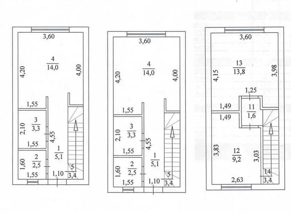 Таунхаус, 3пов. Без ремонту. Крюківщина, Бучанський район