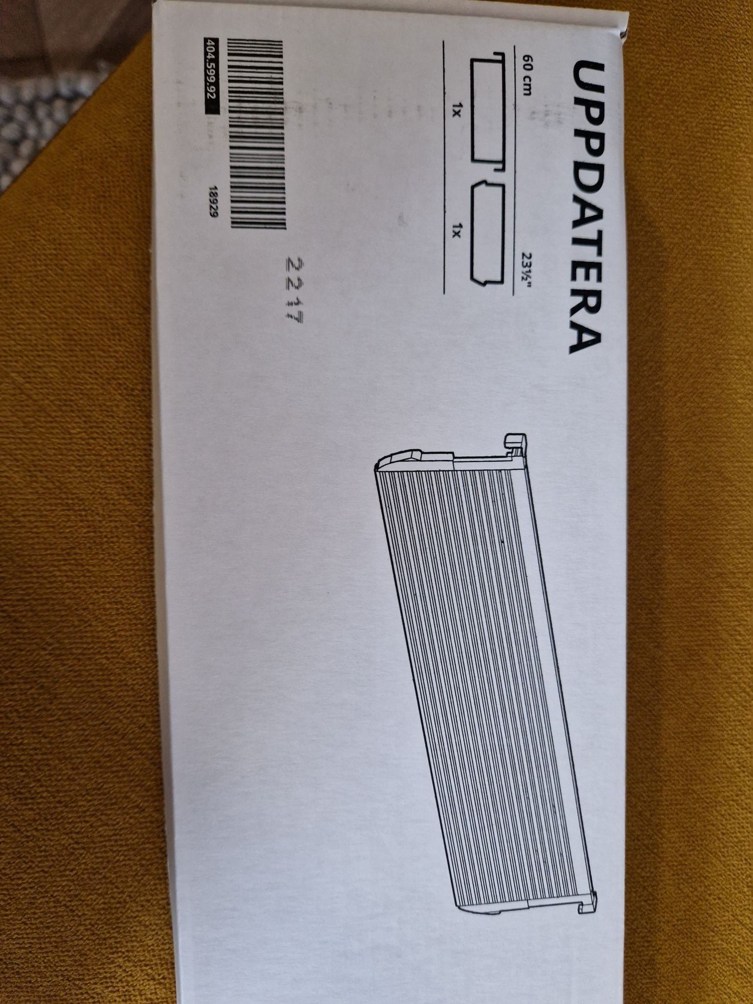 Przegródka IKEA Uppdatera 60cm biała