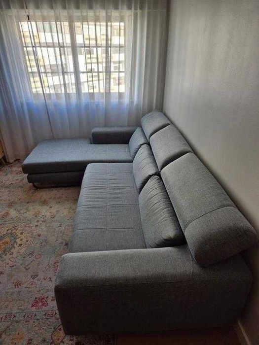 Sofá 2/3 Lugares + Chaise Longue - Marca Anaric