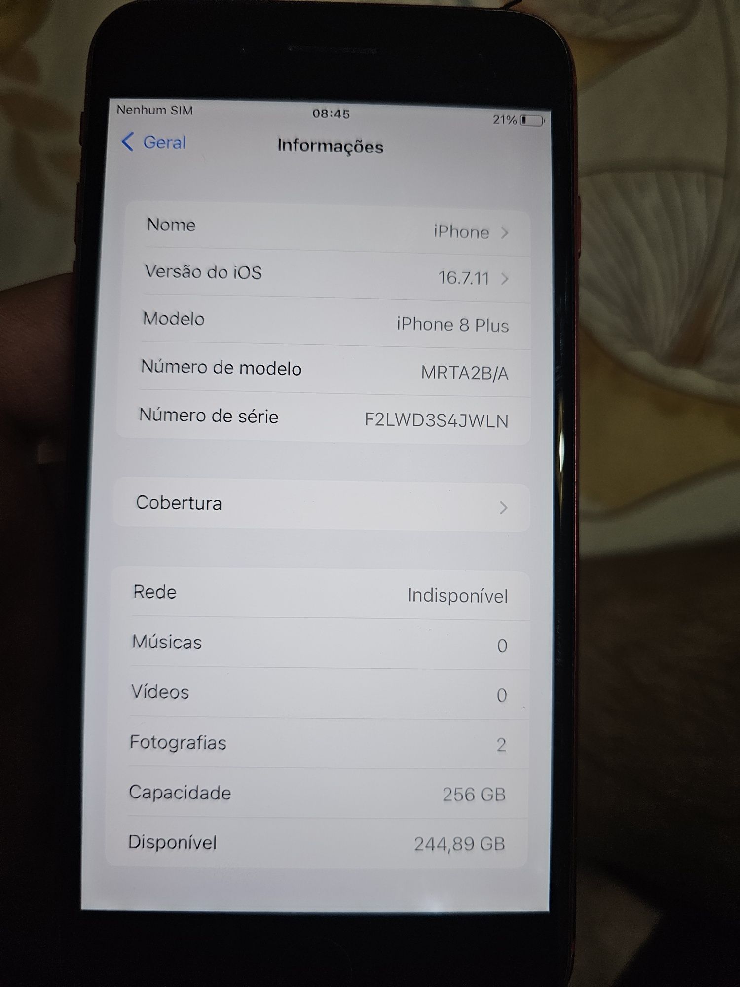 Iphone 8 plus...256gb