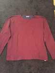 sweat bordeaux tamanho l