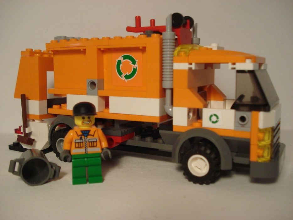 Śmieciarka 7991 lego INSTRUKCJA city miasto auto ciężarówka odb.os Wwa