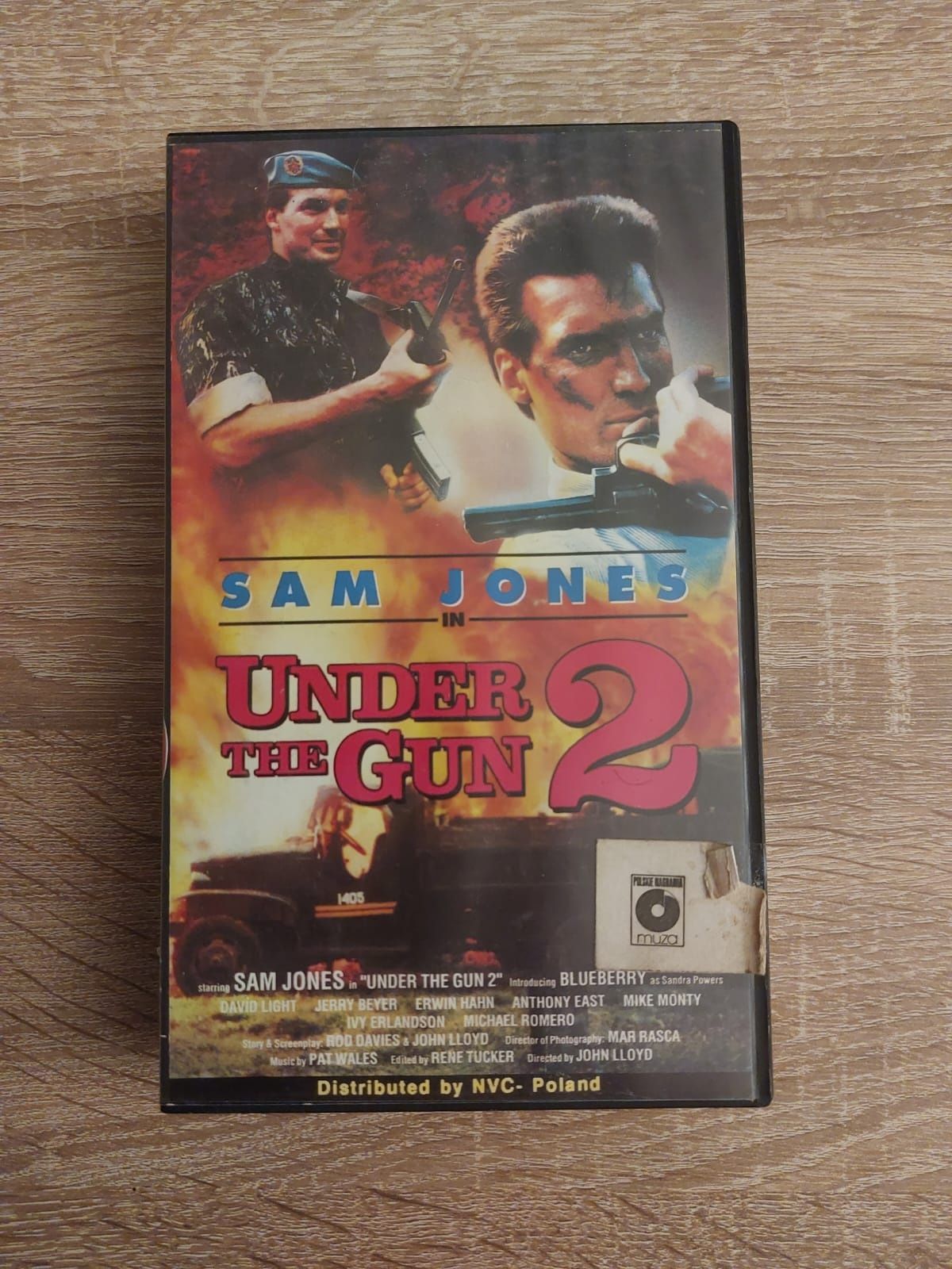 Under The Gun 2- Sam J. Jones- Vhs Polski Lektor Unikat