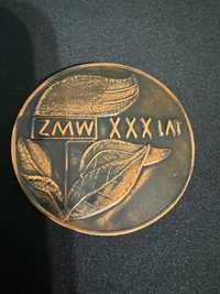 Medal pamiątkowy PRL XXX lecie ZMW