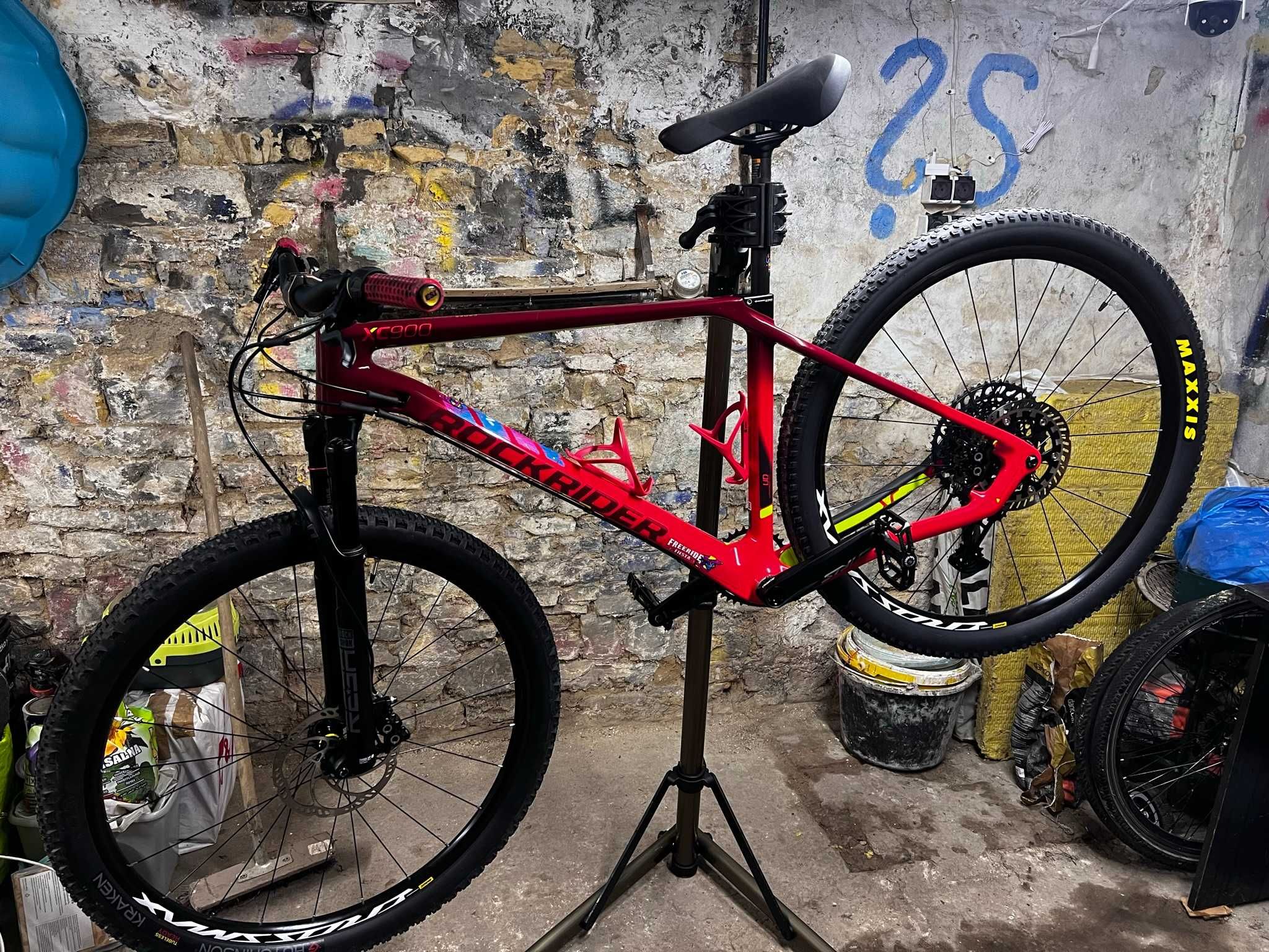 Rower MTB Rockrider XC 900 Karbon 29" Rozmiar L Rok Gwarancji ZESTAW